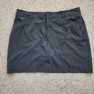 Eddie Bauer Dark Gray Adventurer 2.0 Skort Size 12